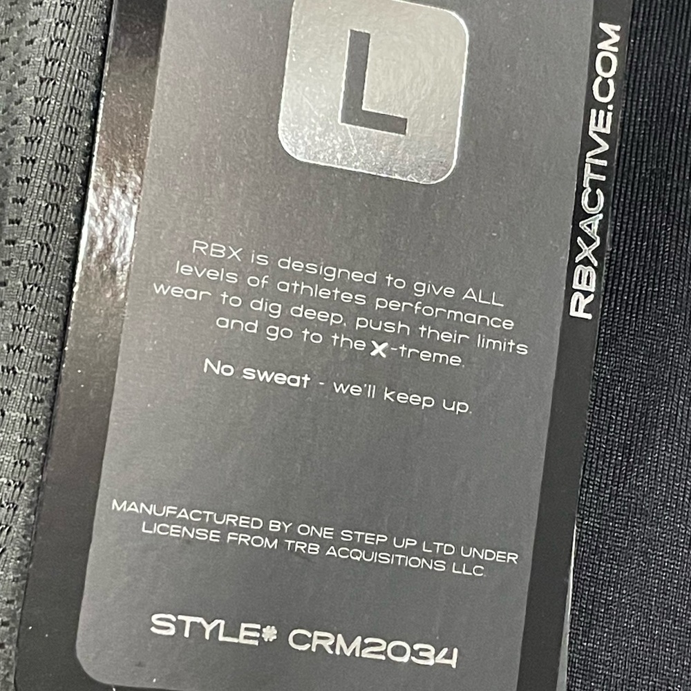 RBX Men’s Athletic Active Performance V-Neck T-Shirt Size L - Picture 10 of 15